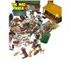Image 2 : Assorted Vintage Farm Toys: Lazy-Day Farm, Lemax Animals & Farmers