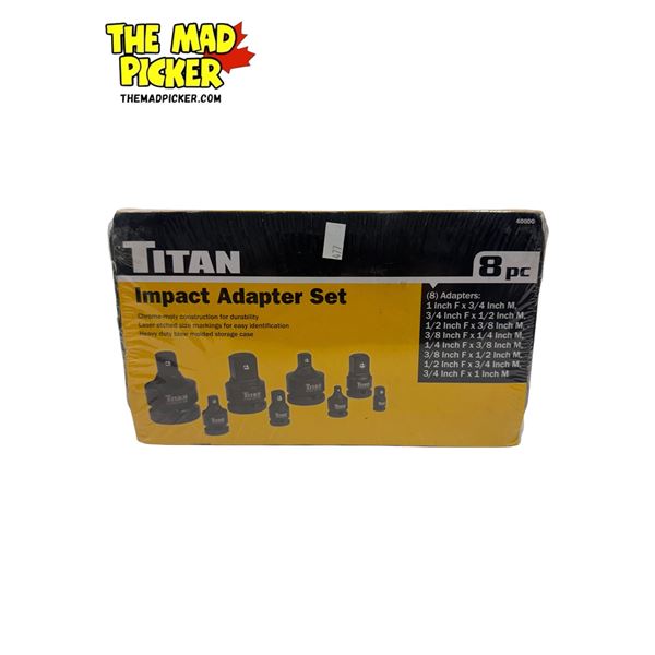 New Titan Impact Adapter Set 8pcs