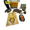 Image 2 : Vintage Variety: Viking Model Ship, Radio/Flashlight, License Plate, Lidded Containers & More