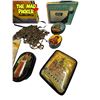 Image 4 : Vintage Variety: Viking Model Ship, Radio/Flashlight, License Plate, Lidded Containers & More