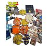 Image 3 : Vintage Sports Collectibles: Shootin Soccer Game, Pins, San Jose Sharks Mask, & More