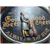 Image 2 : Vintage Wooden "Good Beer Good Cheer" Sign
