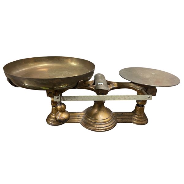 Vintage Henry Troemner Brass Scale