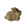 Image 2 : Vintage Albino Rabbit Figurine Made Of Pearls