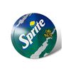 Image 1 : Vintage Double Sided Soda Advertisement: Coca-Cola & Sprite