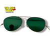 Image 2 : New Authentic Ray-Ban Aviator G-15 Lens Gold Frame Sunglasses