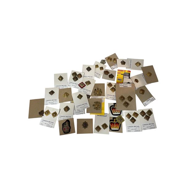 Assorted Canadian / British Military Badges & Patches