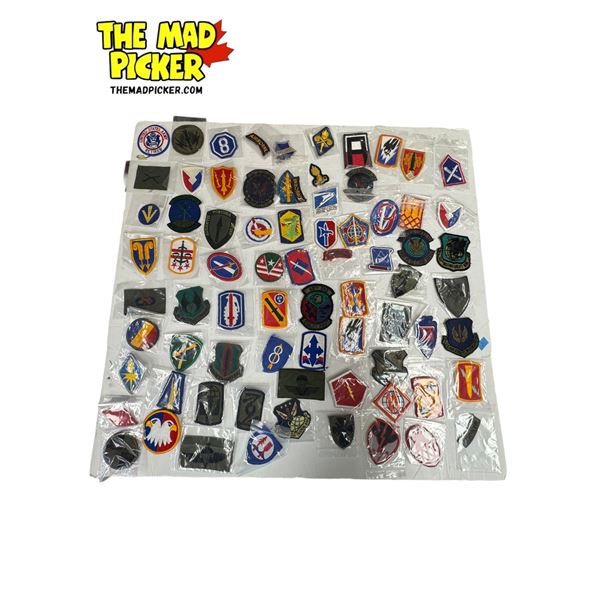 Assorted Vintage Military Patches