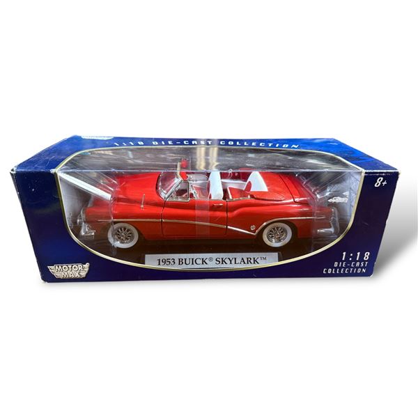 Motor Max 1953 Buick Skylark 1:18 Scale Die Cast Car