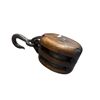 Image 2 : Vintage Block & Tackle Pulley