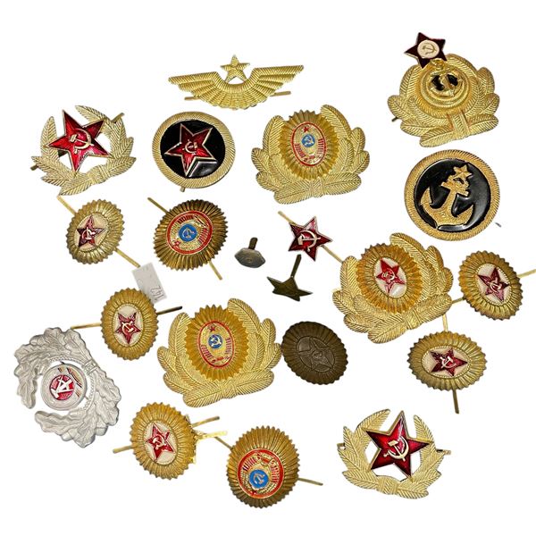 Assorted Vintage Russian Military Badges