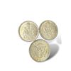 Image 1 : 3x Silver Coins: 2x Canadian Half Dollars (1963 / 1965) & USA Kennedy Half Dollar 1967