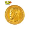Image 1 : 1899 Russian 5 Rubles Gold Coin 4.3 Grams