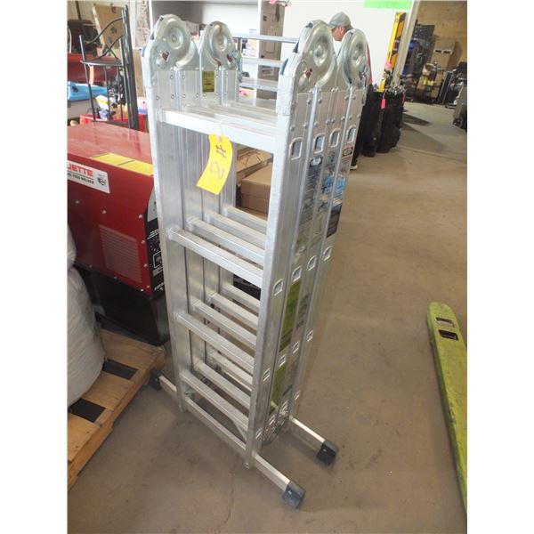 16ft Aluminum Folding Ladder