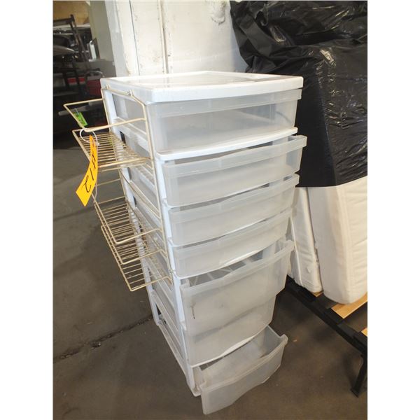 7 Drawer Plastic Organizer