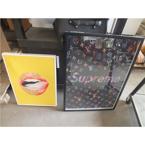 2 Pictures & 1 Computer Chair