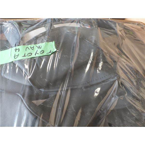 Assorted Vehicle back Seat Covers and pillows