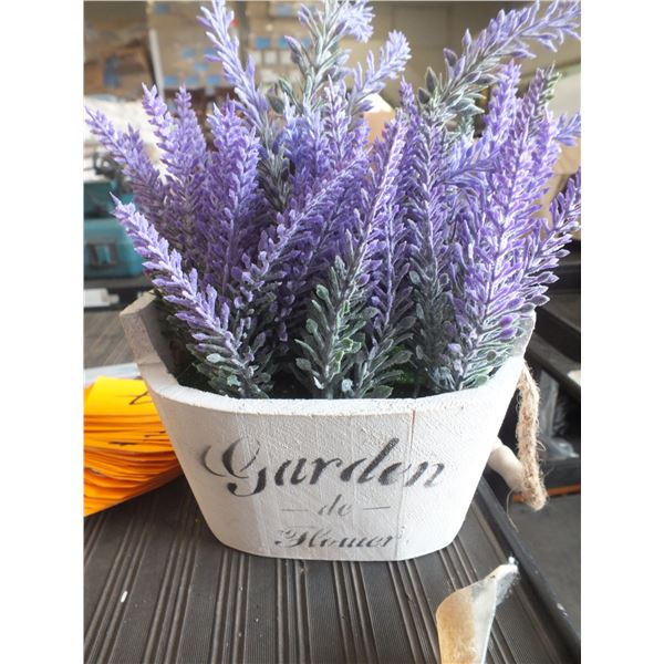 6 Small Fake Flowers