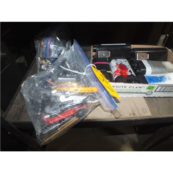 2 Bags Of Bottle Openers & 1 Box Of Batteries