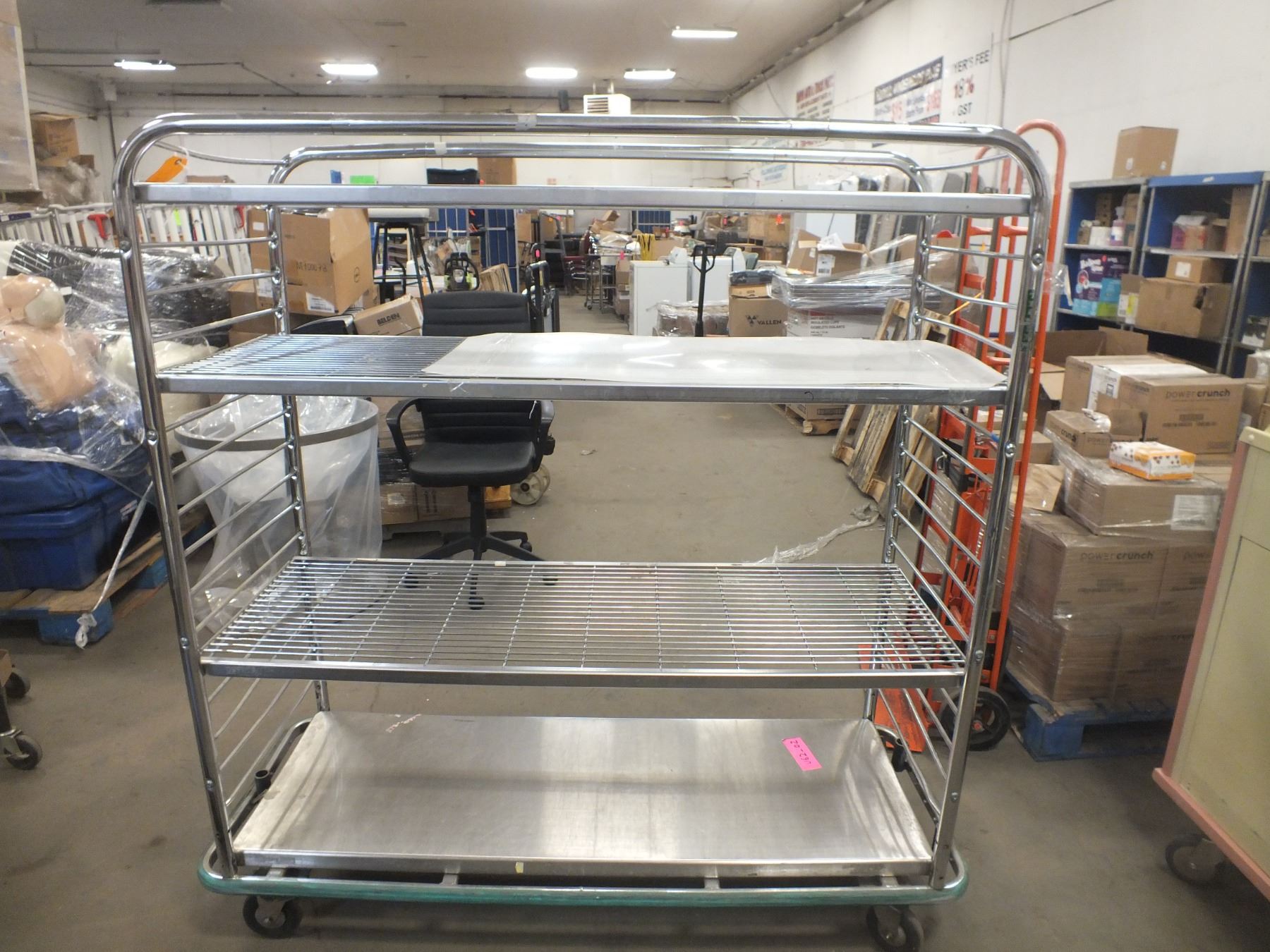 Metal Rack On Wheels