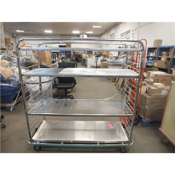 Metal Rack On Wheels