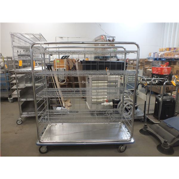 Metal Rack On Wheels