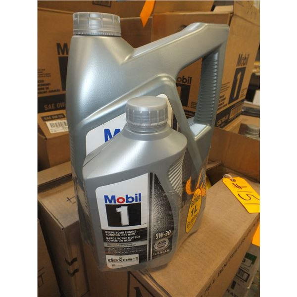 1 Case Of Mobil 1 5w-30 Oil