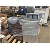 Image 1 : 1 Pallet Of Assorted Plastic Garbage Cans