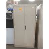Image 1 : 2 Door Storage Cabinet