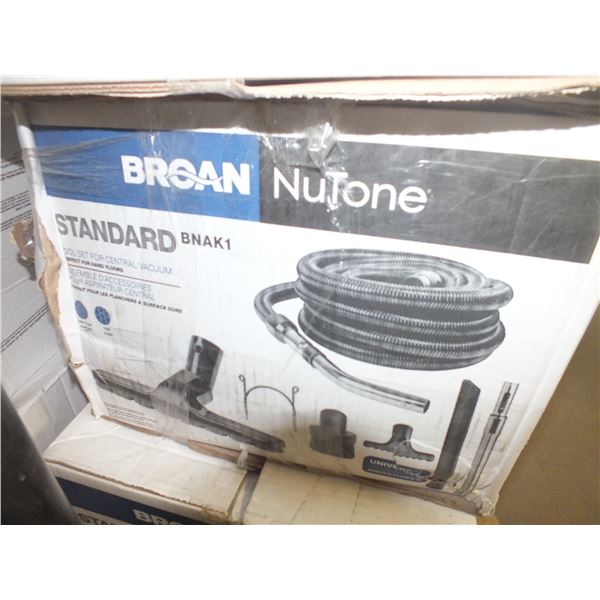 3 Broan Tool Sets For Central Vac System