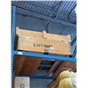 Image 1 : Enclose Hinged Wooden Crate w/ Heavy Duty Castors & Forklift Pick Up - 54x78x42"