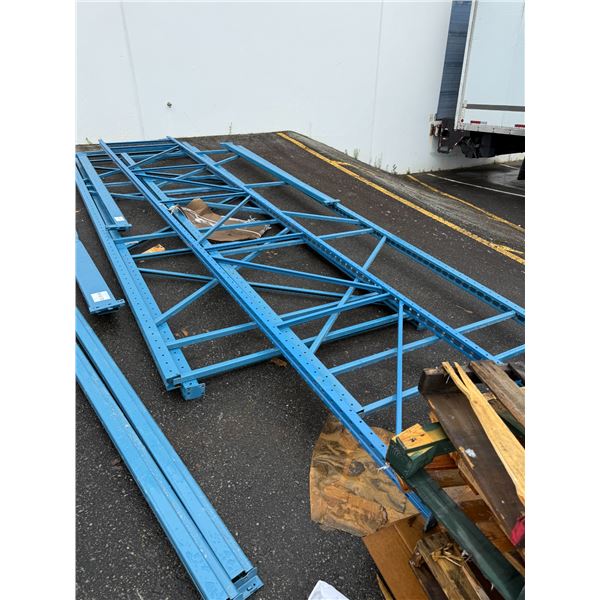 Group - Steel Adjustable Warehouse Racking - See Description for Dimension