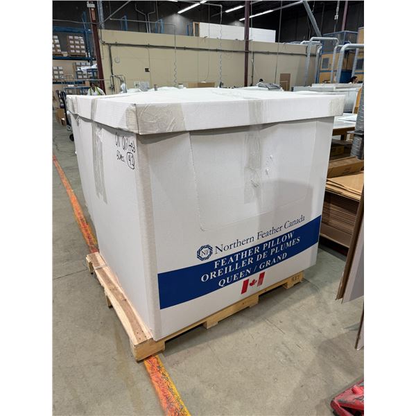 Pallet of Cardboard Gaylord Bins w/ Perforated Sides For Easy Access - Approx.100 on Pallet