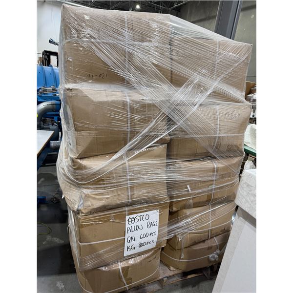 Pallet - Pillow Bags - Approx. 800 King Size & 600 Queen Size
