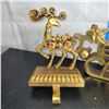 Image 3 : Quality Reindeer Stocking Holder, Christmas Sign + Car Ho Ho Ho Decor
