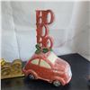 Image 4 : Quality Reindeer Stocking Holder, Christmas Sign + Car Ho Ho Ho Decor