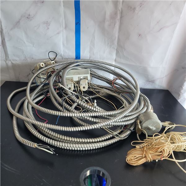 Lot of Various Wire and Electrical