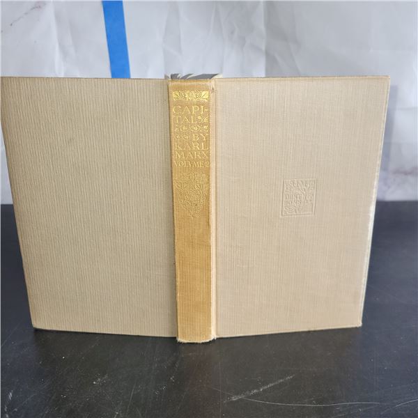 Capital, Volume II, Karl Marx, 1st Edition, 1930