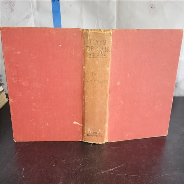 Days of Our Years, Pierre van Paassan, 1940