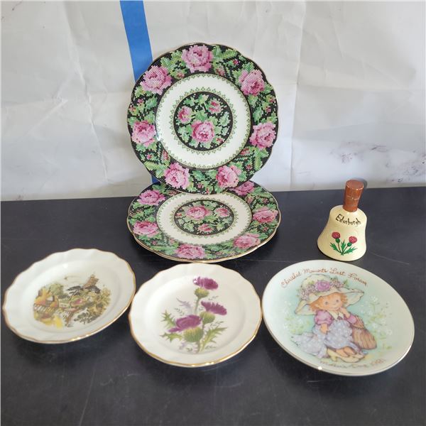 Estate Suacer, Plate Lot - Royal Albert Needlepoint, Duchess,