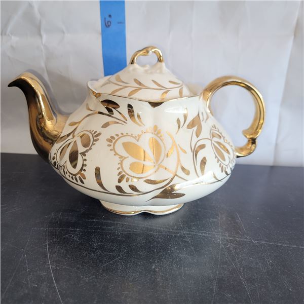 Gold Gilt Teapot, Burblem England