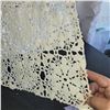 Image 2 : Large Handmade Granny Square Crocheted Cotton Table Cloth 70x90"