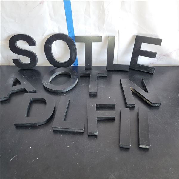 Lot of Store Display Letters