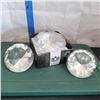 Image 1 : Lot of 3 Large Diamonds - 2 are Paperwieghts one in box is made of plastic