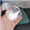 Image 3 : Lot of 3 Large Diamonds - 2 are Paperwieghts one in box is made of plastic