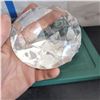 Image 5 : Lot of 3 Large Diamonds - 2 are Paperwieghts one in box is made of plastic