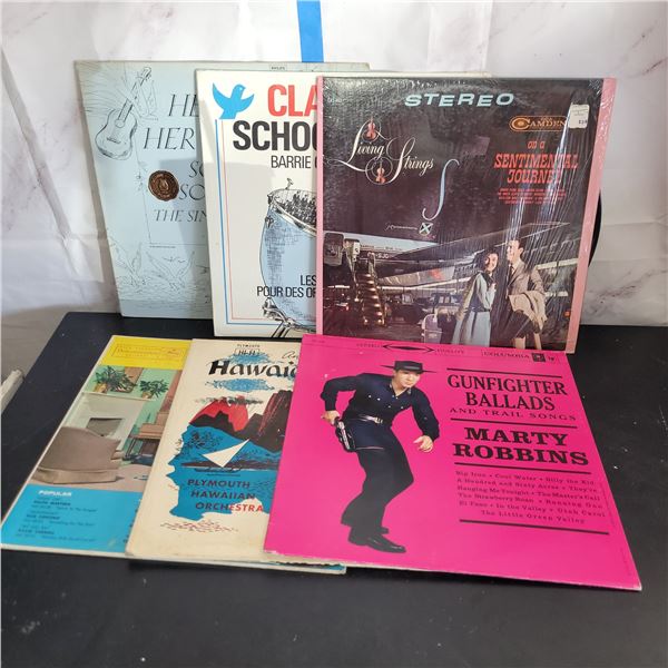 Lot of 6 Estate Records LPs