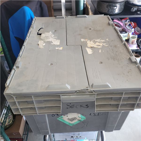 Large Heavy Duty Flip Tote 28x21x14"