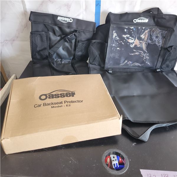 Lot of 2 New Car Backseat Protectors