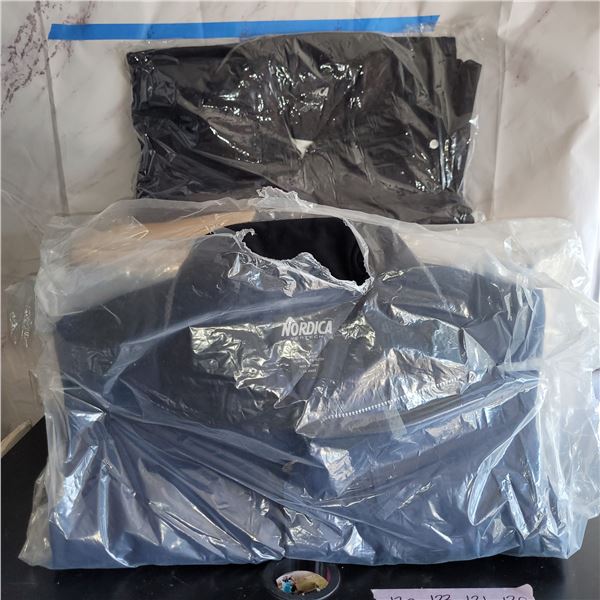 Box of 6 New Winter Jackets - All XXS, 5 blue, 1 black